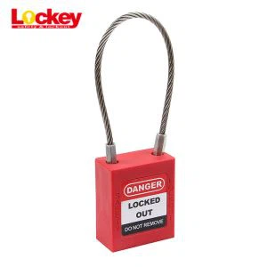 Visací zámek bezpečnostní kabel