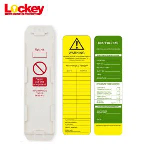 Výstražný štítek lešení